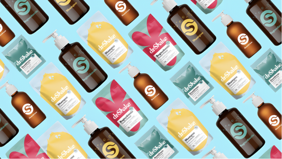 drShake refillable personal care product